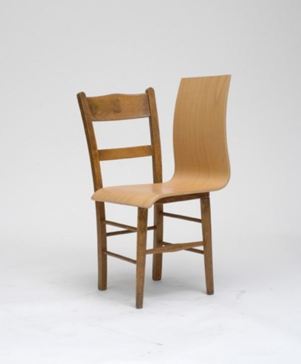Klassische Stühle zusammengestellt innovatives Design