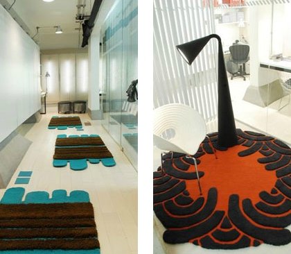 Teppich Designs von Design Carpets interessante formen