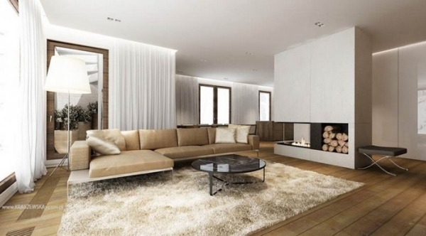 gemütliche Raumgestaltung Sofa-Set