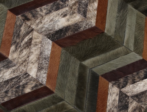 Luxus Teppich Design-Graue Streifen einmaliges Design