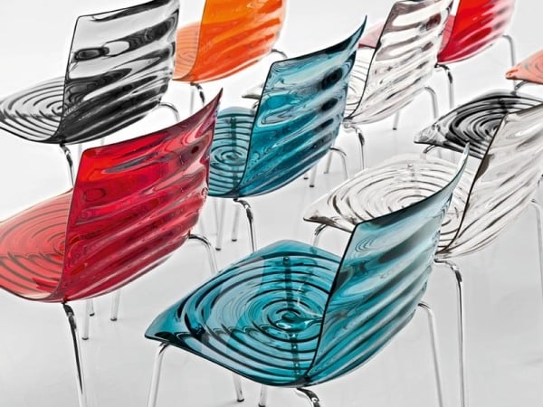 Modernes Möbel Design Ideen -bunte Stühle