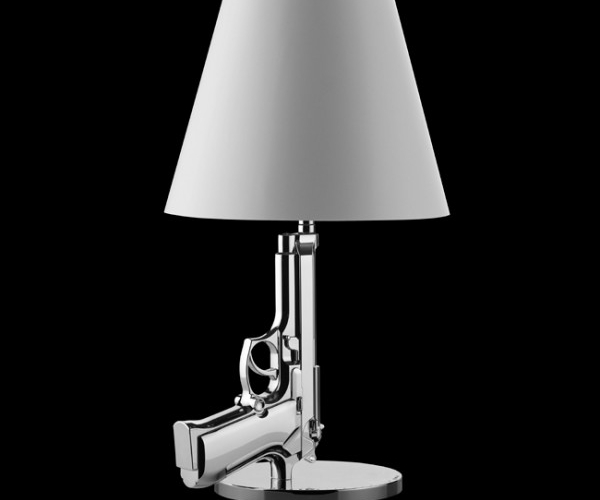 Nachtttischlampe Flos Pistole-Philippe Starck