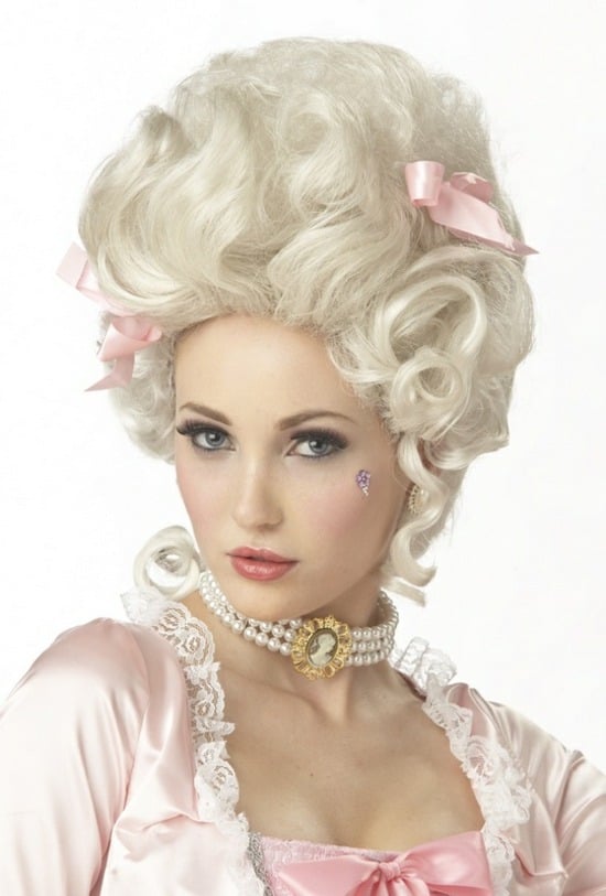 Schminktipps Maria Antoinette-Frauen Kostüm Idee