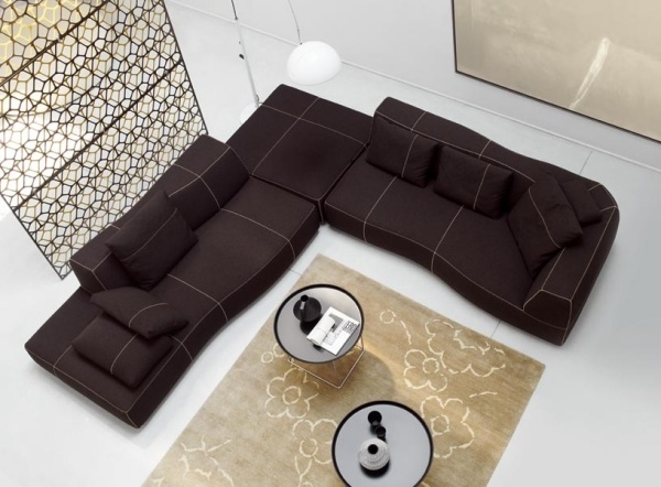 Sofa Design-Dunkel Braun-BB Einrichtung