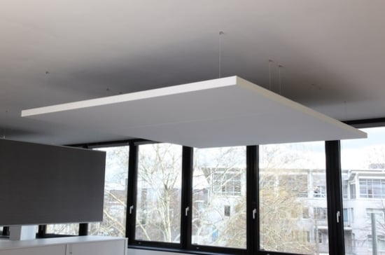 abgehängter dachhimmel von silentrooms modernes design