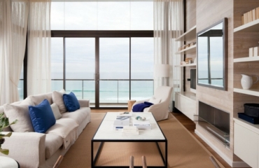 Moderne Wohnung auf schmaler Fläche, aber mit stilvoller Gestaltung