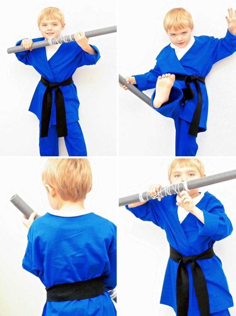 fasching-kostüme-kinder-ninja-kostüm-selber-machen-einfach