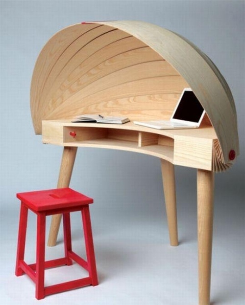 innovativer Schreibtisch-Design Konzept