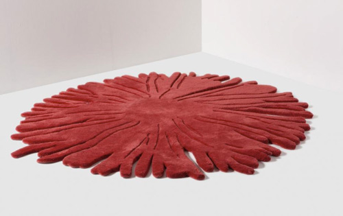kreative teppiche für moderne einrichtung nodus pompon