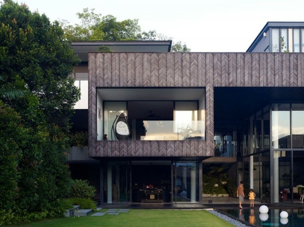 luxuriöse Haus mit Garten -Traumhaus Singapur