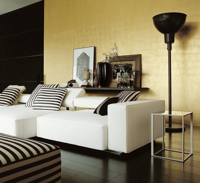 luxus designer sofas aus italien streifen