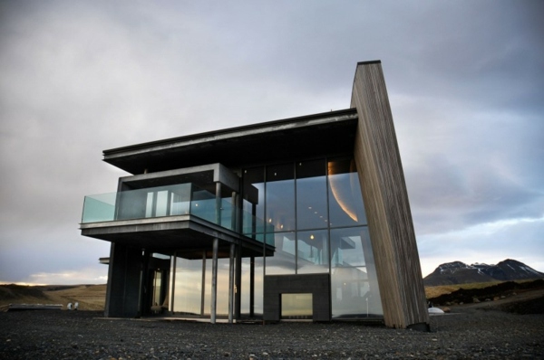 minimalistisches Landhaus Fassade