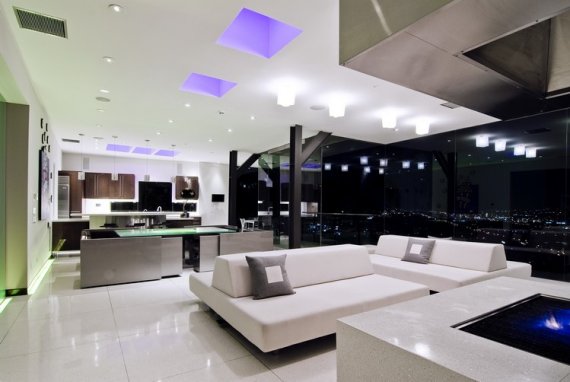 moderne loft wohnung bader haus wohnzimmer panoramablick