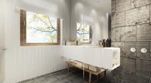 modernes Badezimmer-schlichtes Design Ideen