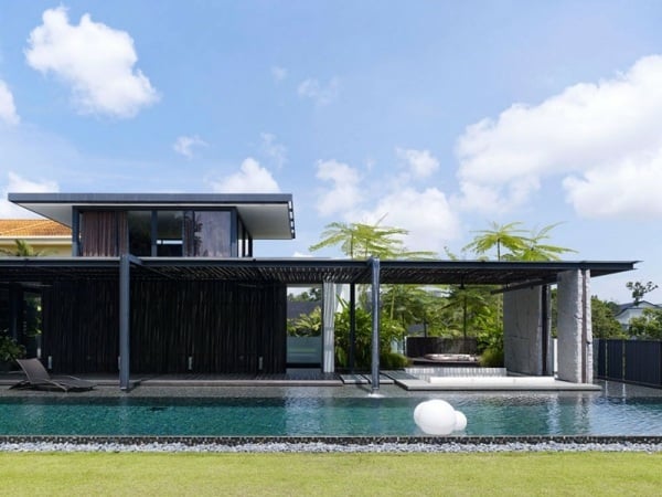 modernes Haus Design von Asien inspiriert