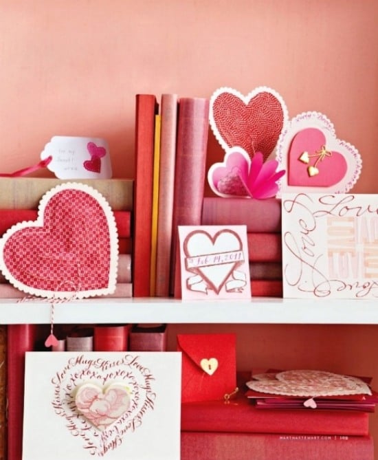 romantische ideen Valentinstag karten und gedichte