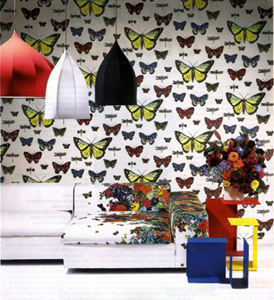 Design Ideen Wandverkleidung-Schmetterlinge