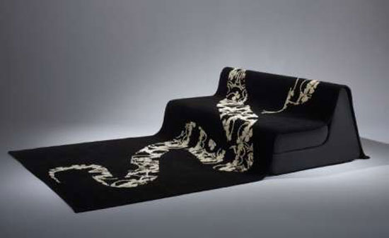 teppich design dune sofa decke
