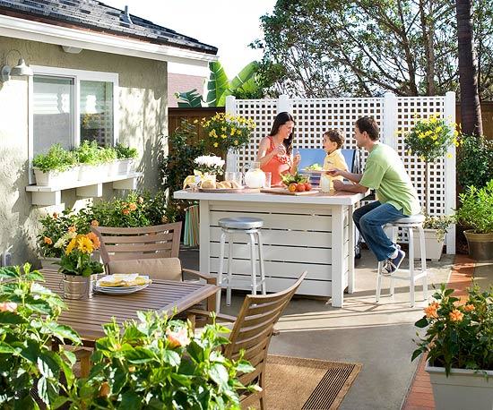 15 tipps für patio gestaltung küchenisnel hocker