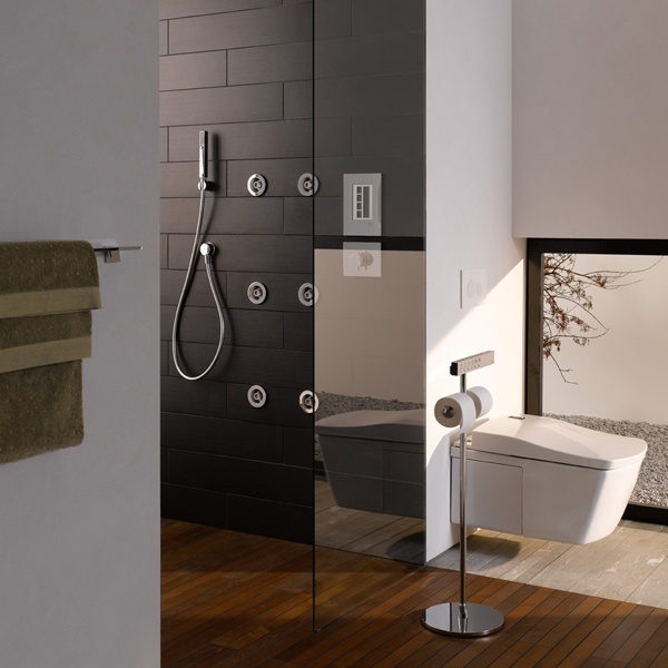 Badezimmer Design Duschkabine Japan Toilette-Design Toto
