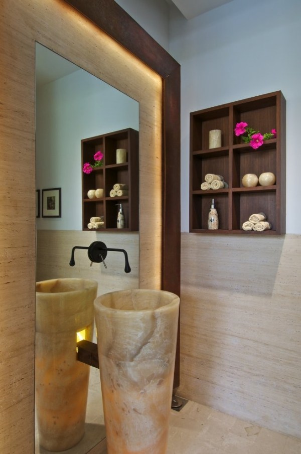 Luxus Badezimmer Design modern 