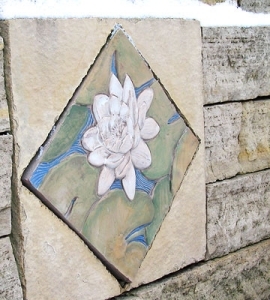 Dekoration für Garten Mauer Ormanente