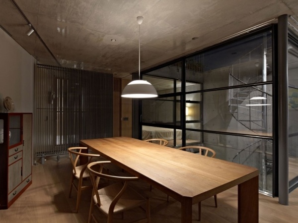 Esstisch Holz-Japanisches Haus Küche