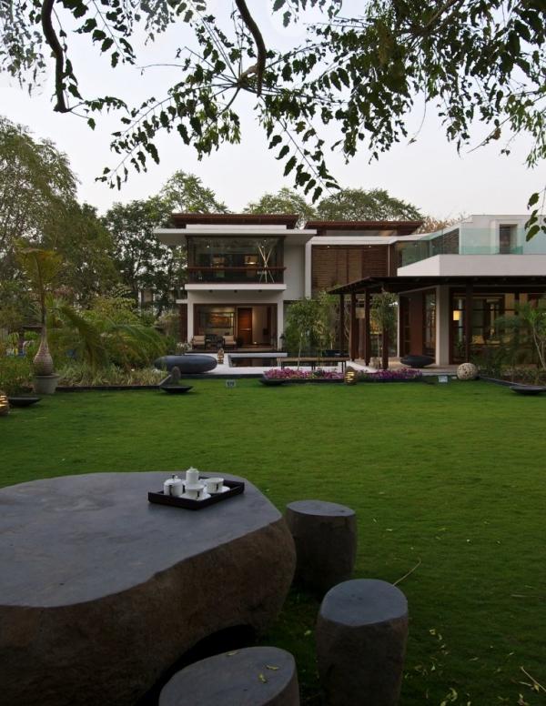Garten Design Architektur-Indien Courtyard Haus