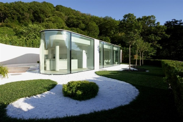 Glashaus Schweiz-modernes Design