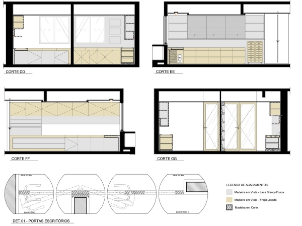 LUZ Wohnung-Plan Design Brasilien