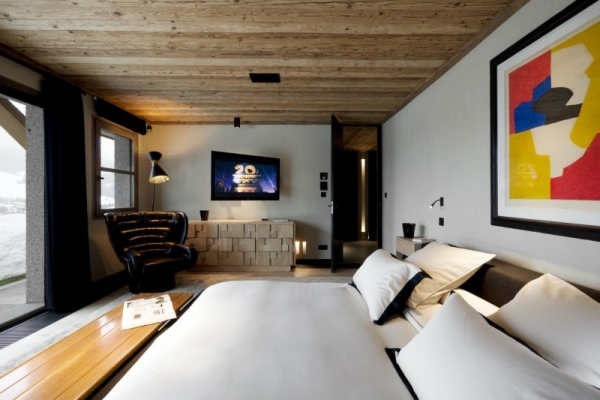 Modernes Schlafzimmer Ferienhaus-Design Ideen