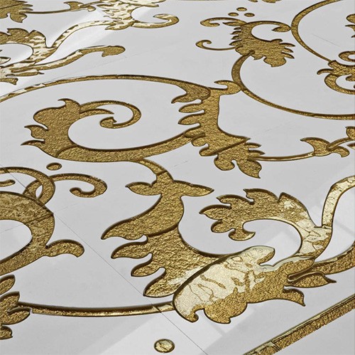 Naturstein FLiesen-goldene Muster Cottoveneto