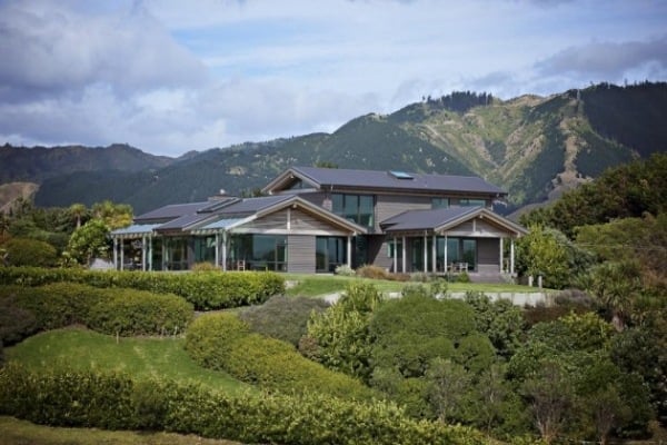 Passivhaus mitten im Feuchtgebiet Neuseeland