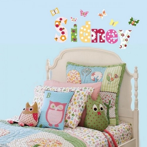 Vogel Kissen Textil Bettwäsche Kinderzimmer Ideen