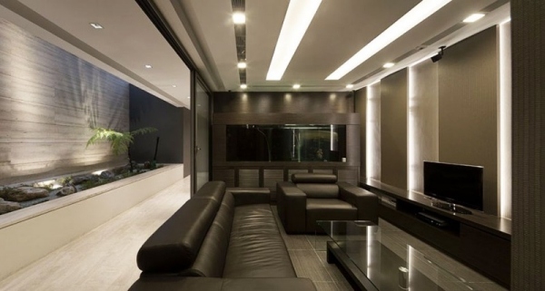 blockhaus design aus travertinstein leder sofa