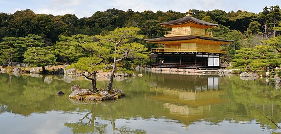 elemente der japanischen gartenkunst gold pavillon