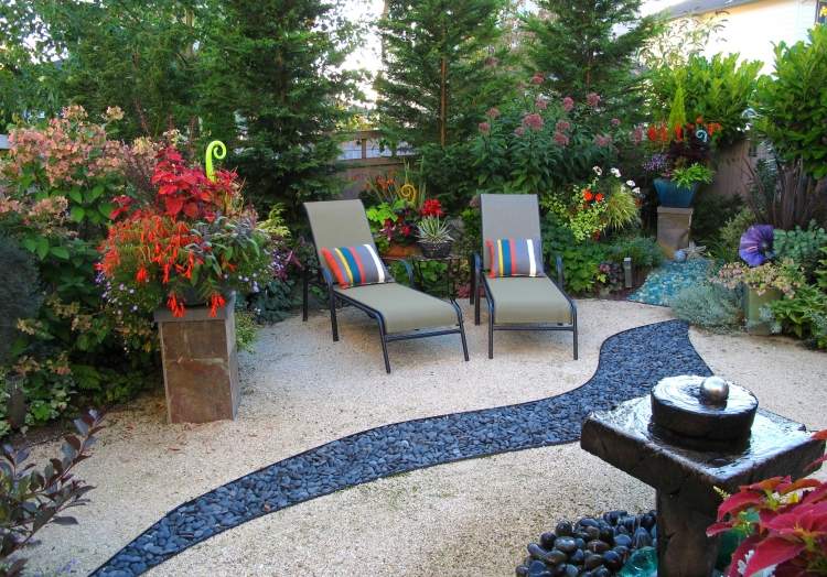 30 Ideen für günstige Gartengestaltung und Dekoration