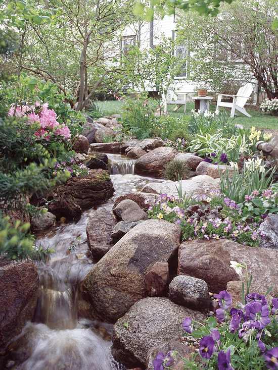 ideen wassergarten die perfekte gestaltung steine