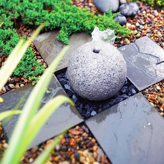ideen für wassergarten die perfekte gestaltung wasserbrunnen