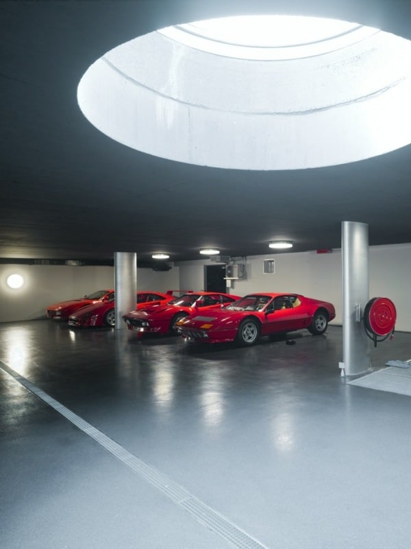 interessante Garage Schweiz-Hausarchitektur