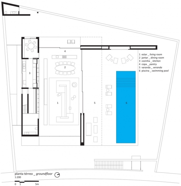 ipes Haus StudioMK27 architekturplan  erdgeschoss