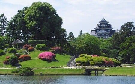 japanischer Garten-Korakuen Okayama