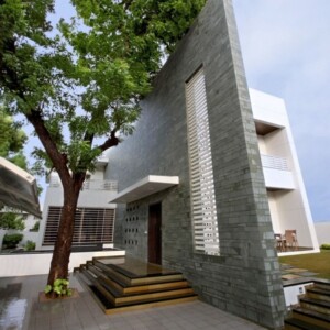 modernes Haus-minimalistische Architektur