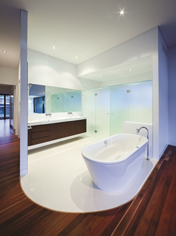 modernes haus elegantem design badezimmer