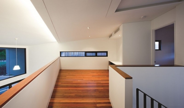 modernes blockhaus elegantem design holzboden