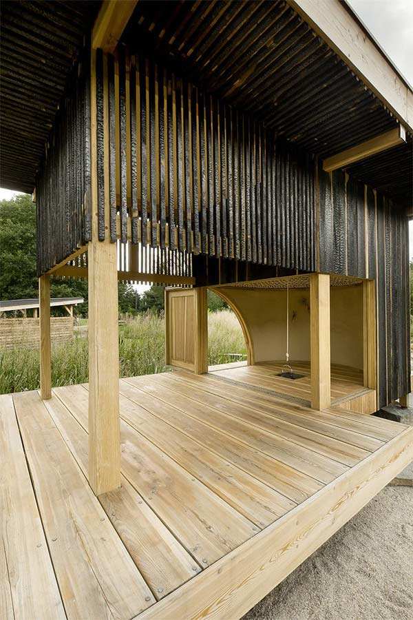 teehaus design im japanischen stil offenraum