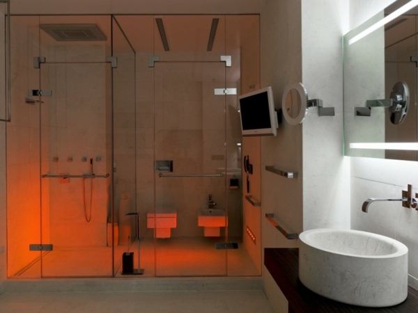 Badezimmer eingebaute Beleuchtung 