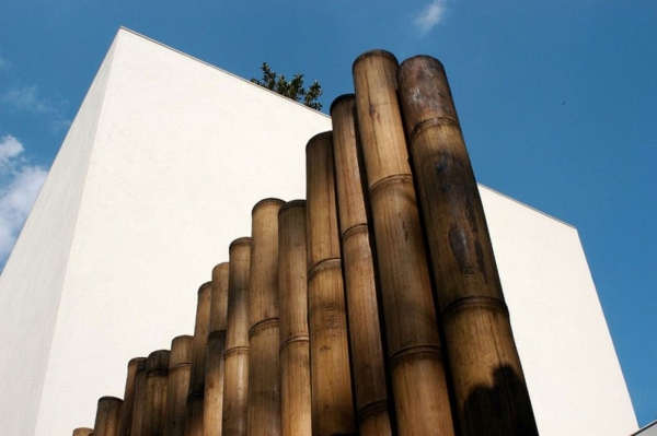Bambus Holz-interessante Elemente