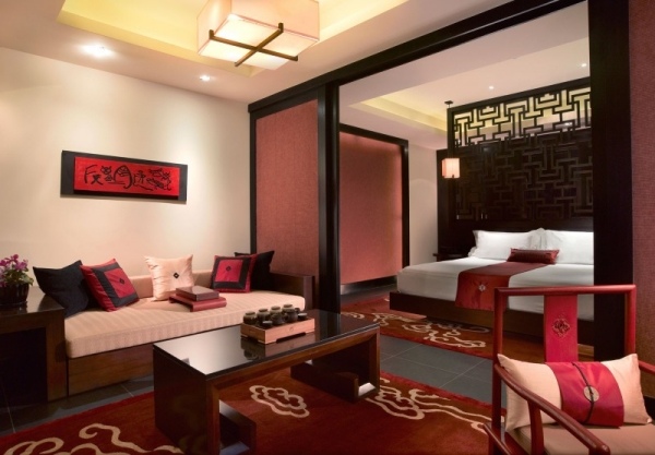 Banyan Tree Lijiang hotelzimmer einrichtung appartement