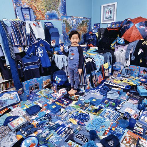Blau Kinderzimmer Design für Jungen Blau